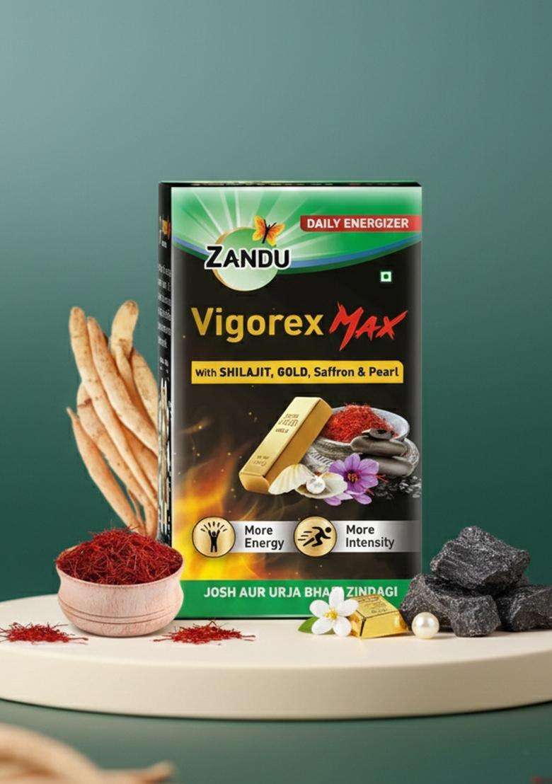 Emami Zandu Vigorex Max (20 Caps) - Indya