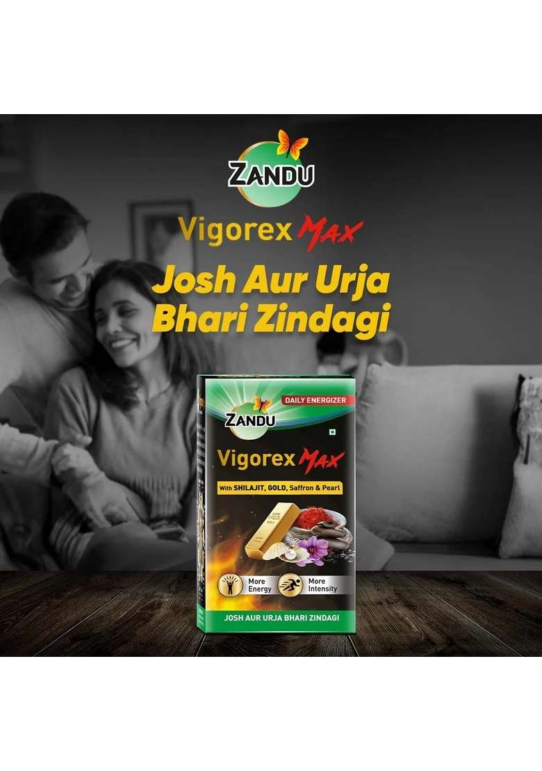 Emami Zandu Vigorex Max (20 Caps) - Indya