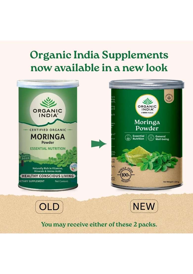 ORGANIC INDIA Organic Moringa Powder - Indya