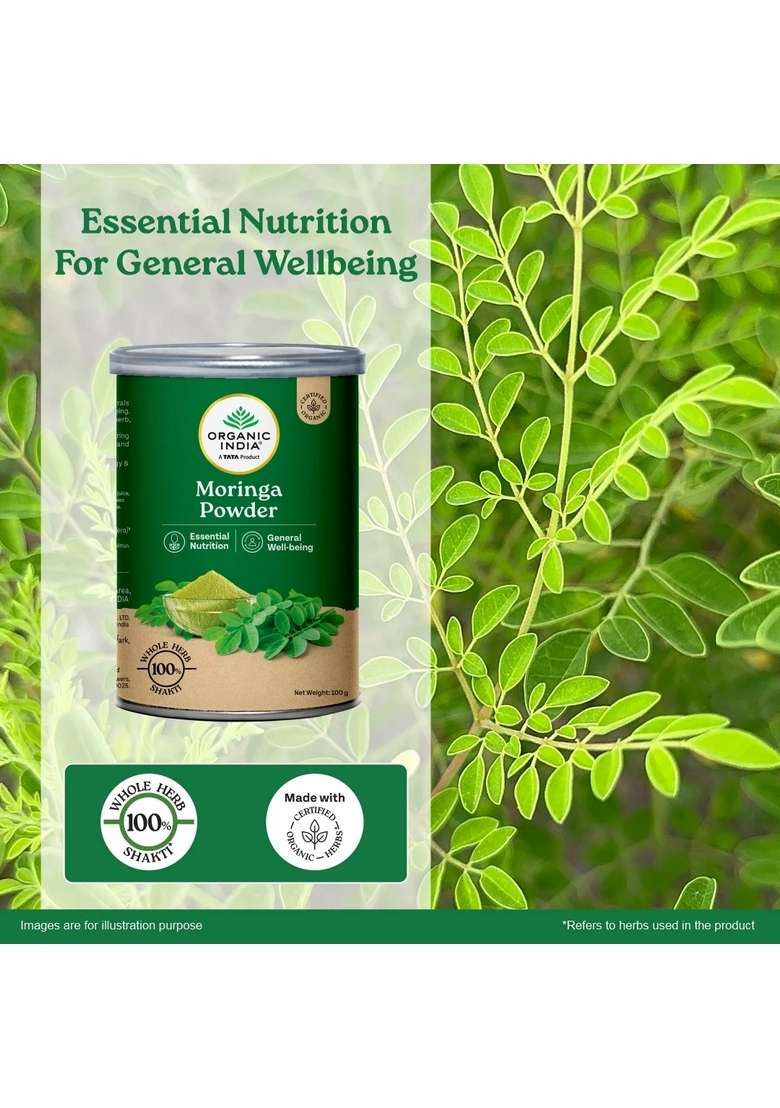 ORGANIC INDIA Organic Moringa Powder - Indya