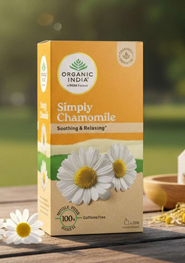 ORGANIC INDIA Simply Chamomile Tea - Indya
