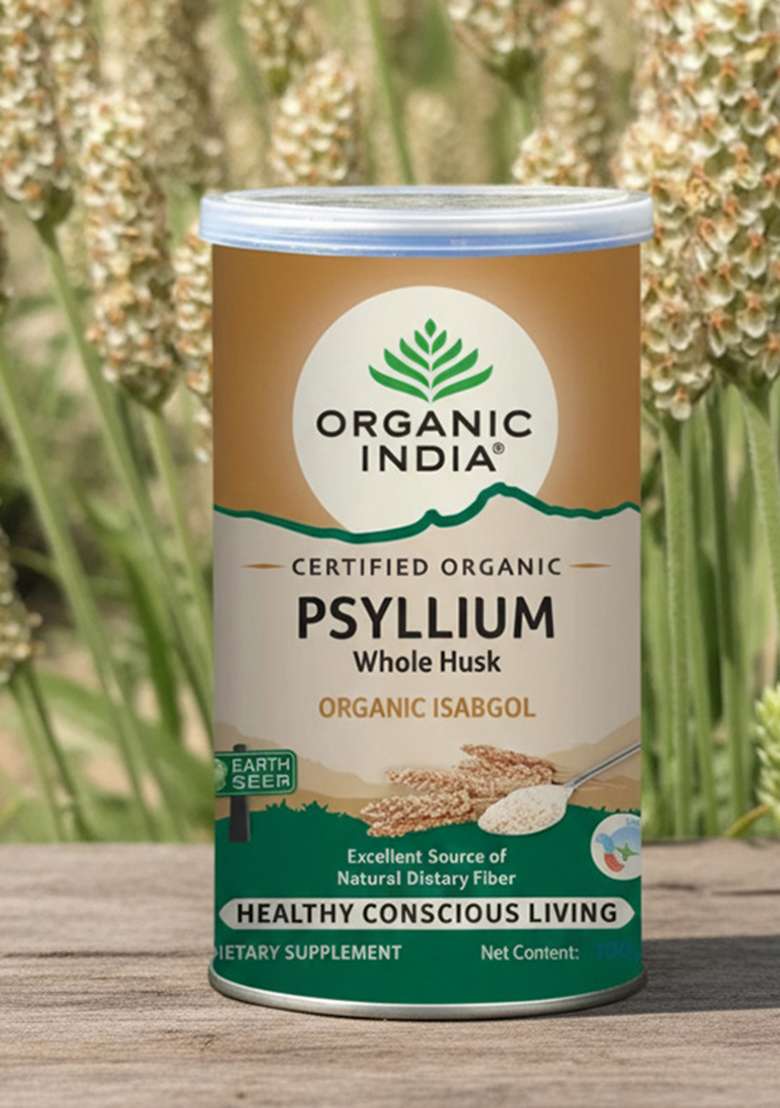 ORGANIC INDIA Psyllium Whole Husk Isabgol - Indya