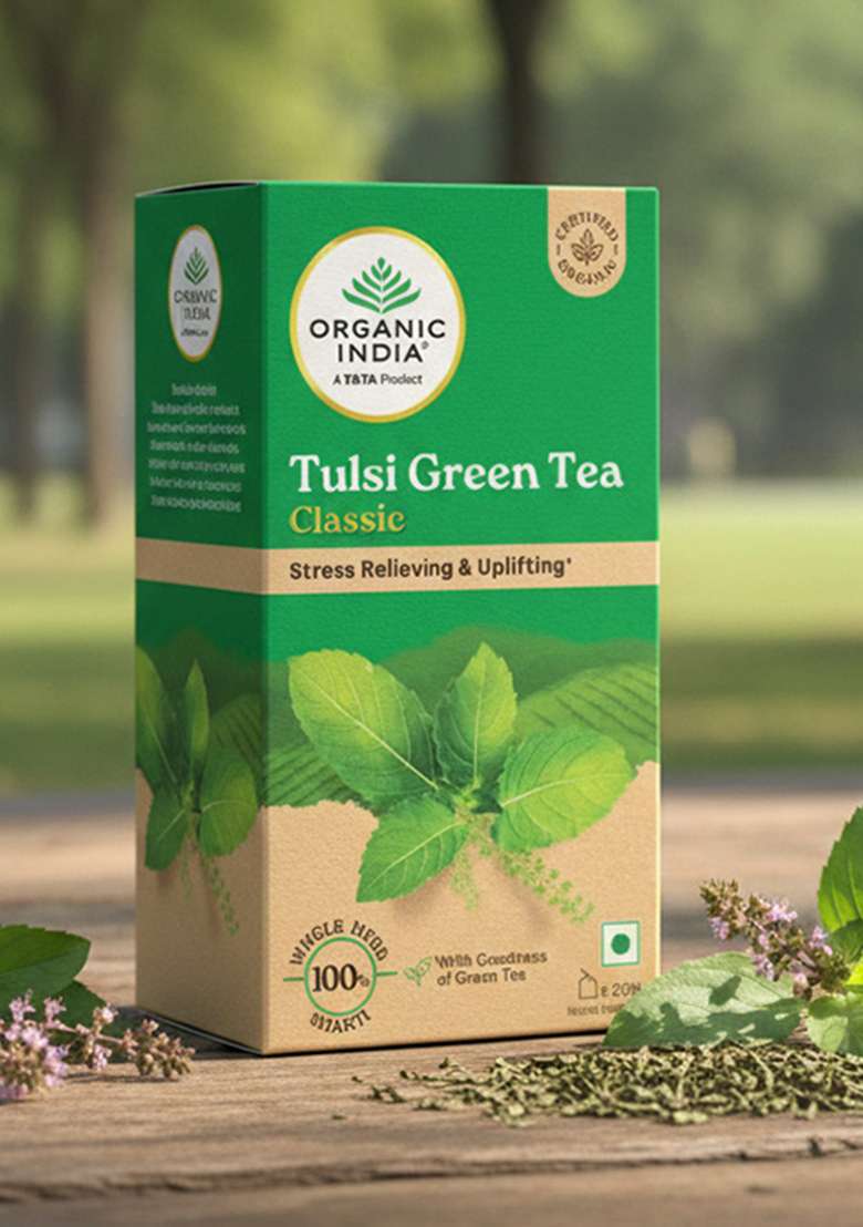ORGANIC INDIA Tulsi Green Tea Classic - Indya