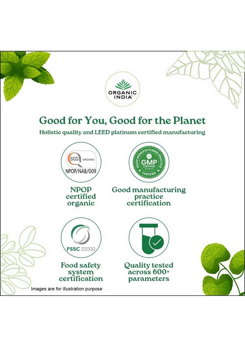 ORGANIC INDIA Tulsi Green Tea Classic - Indya
