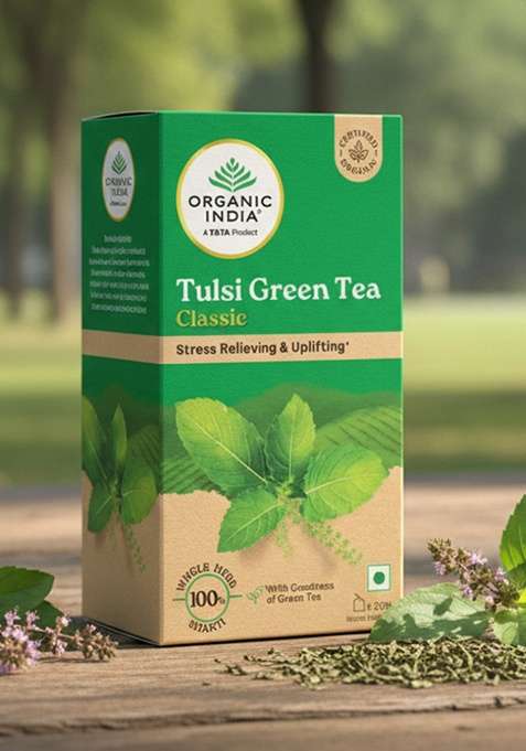 ORGANIC INDIA Tulsi Green Tea Classic