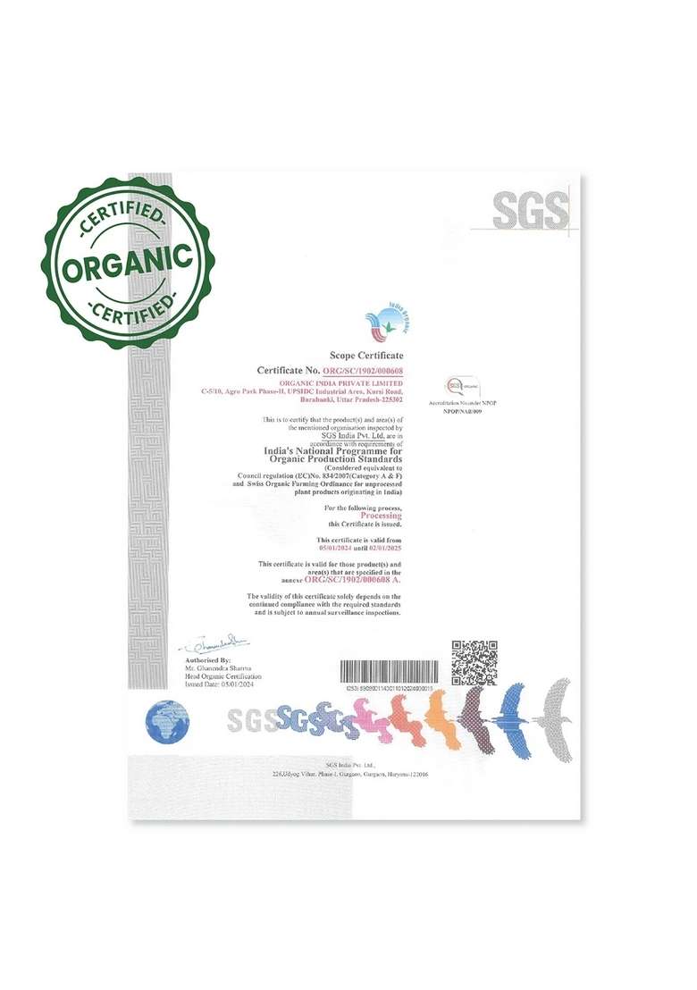 ORGANIC INDIA Coconut Oil Virgin - Indya