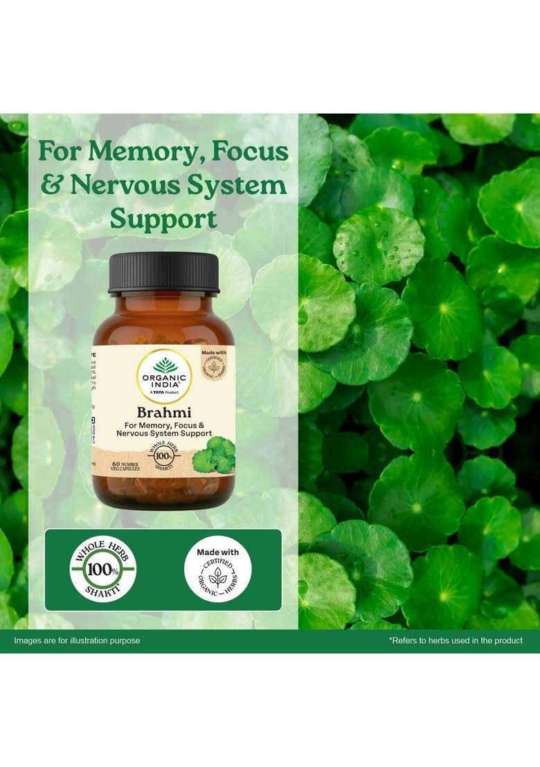 ORGANIC INDIA Brahmi for mental fitness... - Indya