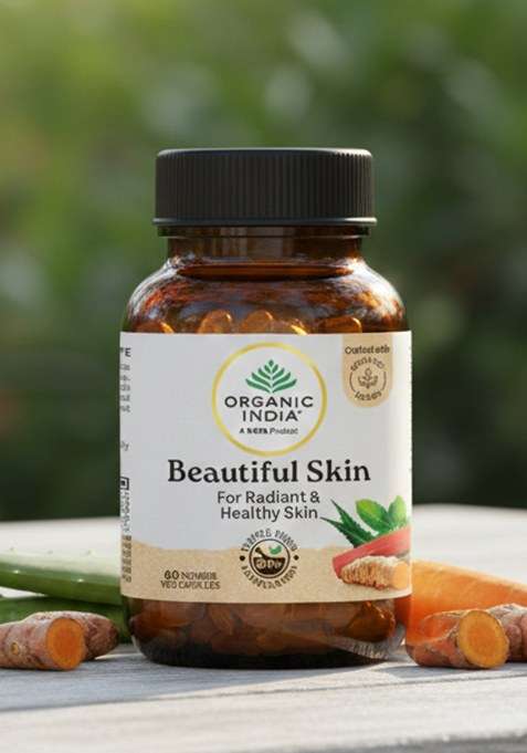 ORGANIC INDIA Beautiful Skin Capsules