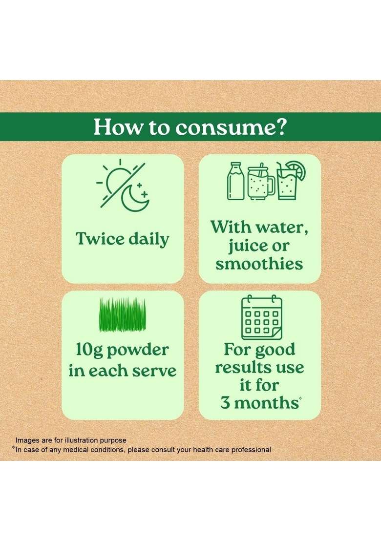 ORGANIC INDIA Organic Wheatgrass Powder - Indya