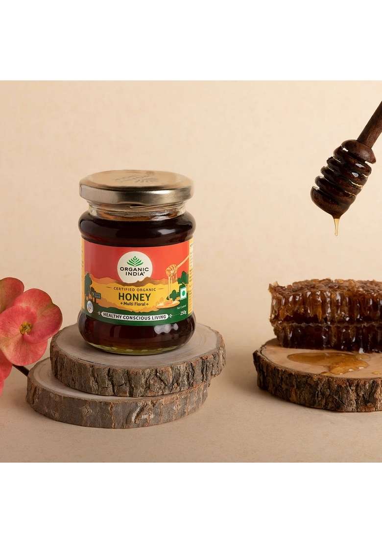 ORGANIC INDIA Multi Floral Honey - Indya