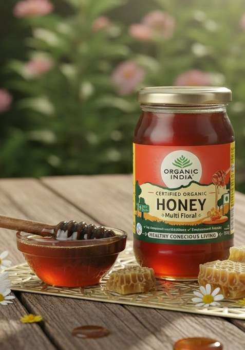 ORGANIC INDIA Multi Floral Honey