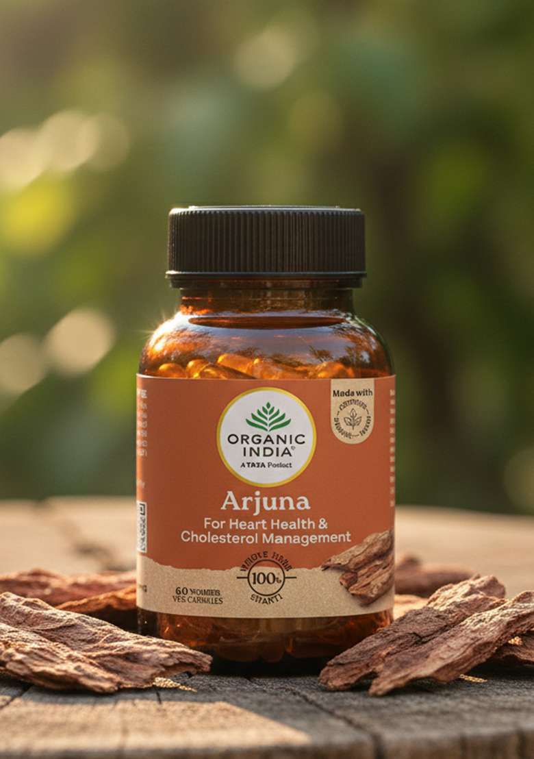 ORGANIC INDIA Arjuna Capsules - Indya