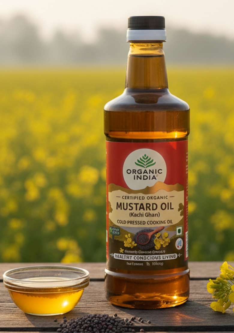 ORGANIC INDIA Certified Mustard Oil - Indya