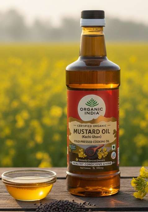 ORGANIC INDIA Certified Mustard Oil