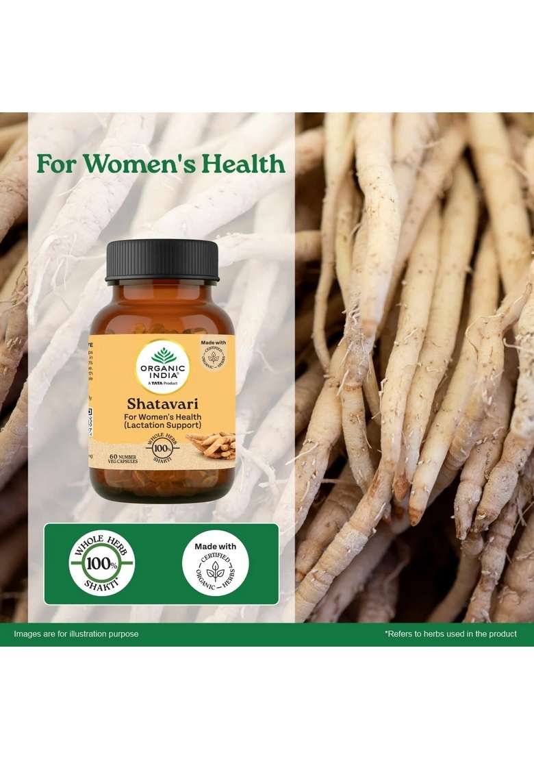 ORGANIC INDIA Shatavari to Unleash the Po... - Indya