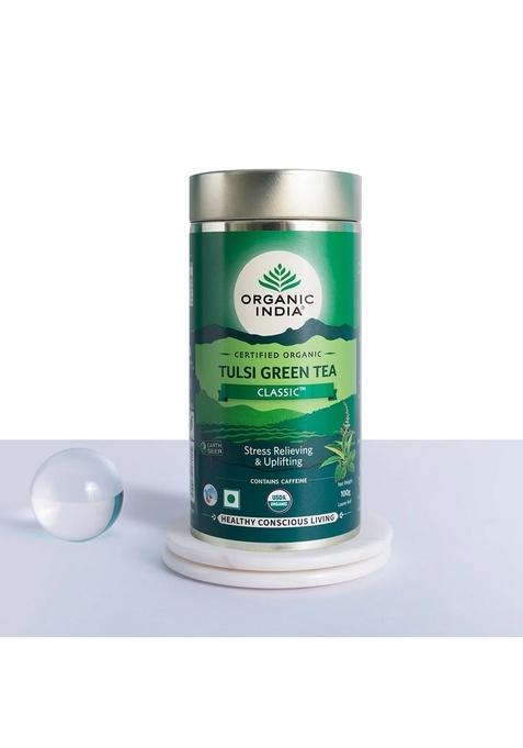 ORGANIC INDIA Tulsi Green Tea Classic 100...
