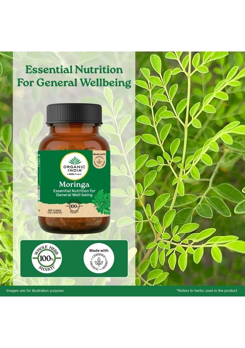 ORGANIC INDIA Moringa Capsules - Indya