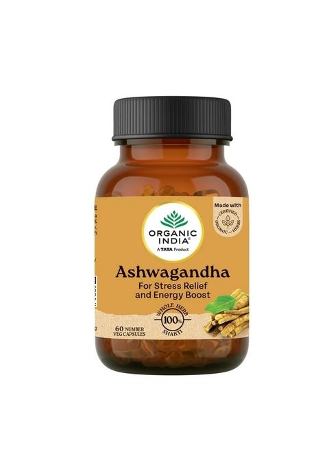 ORGANIC INDIA Gokshura + Ashawagandha Cap...