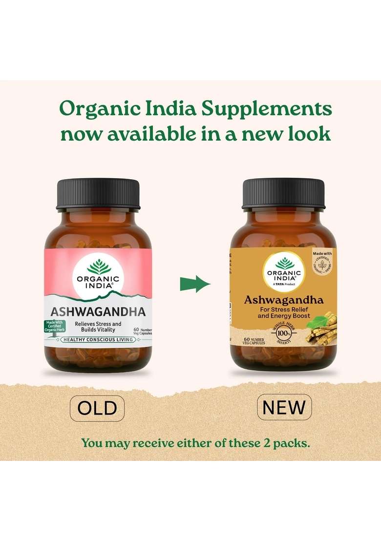 ORGANIC INDIA Shatavari + Ashwagandha Combo - Indya