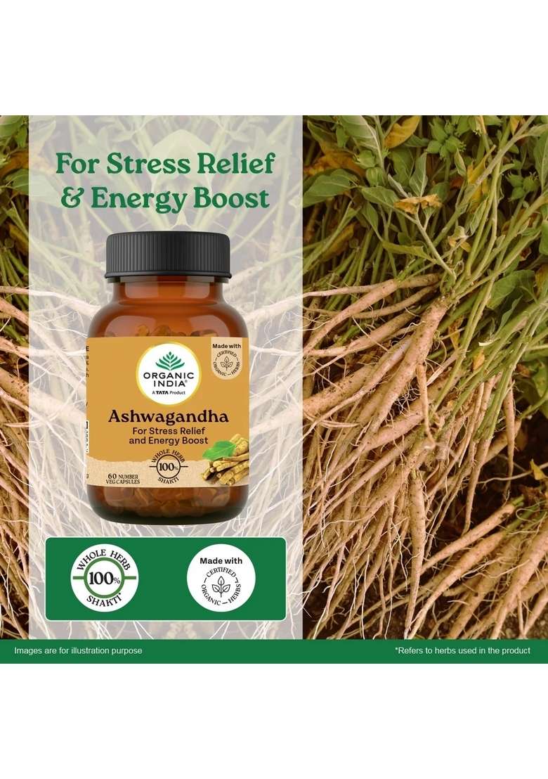 ORGANIC INDIA Shatavari + Ashwagandha Combo - Indya