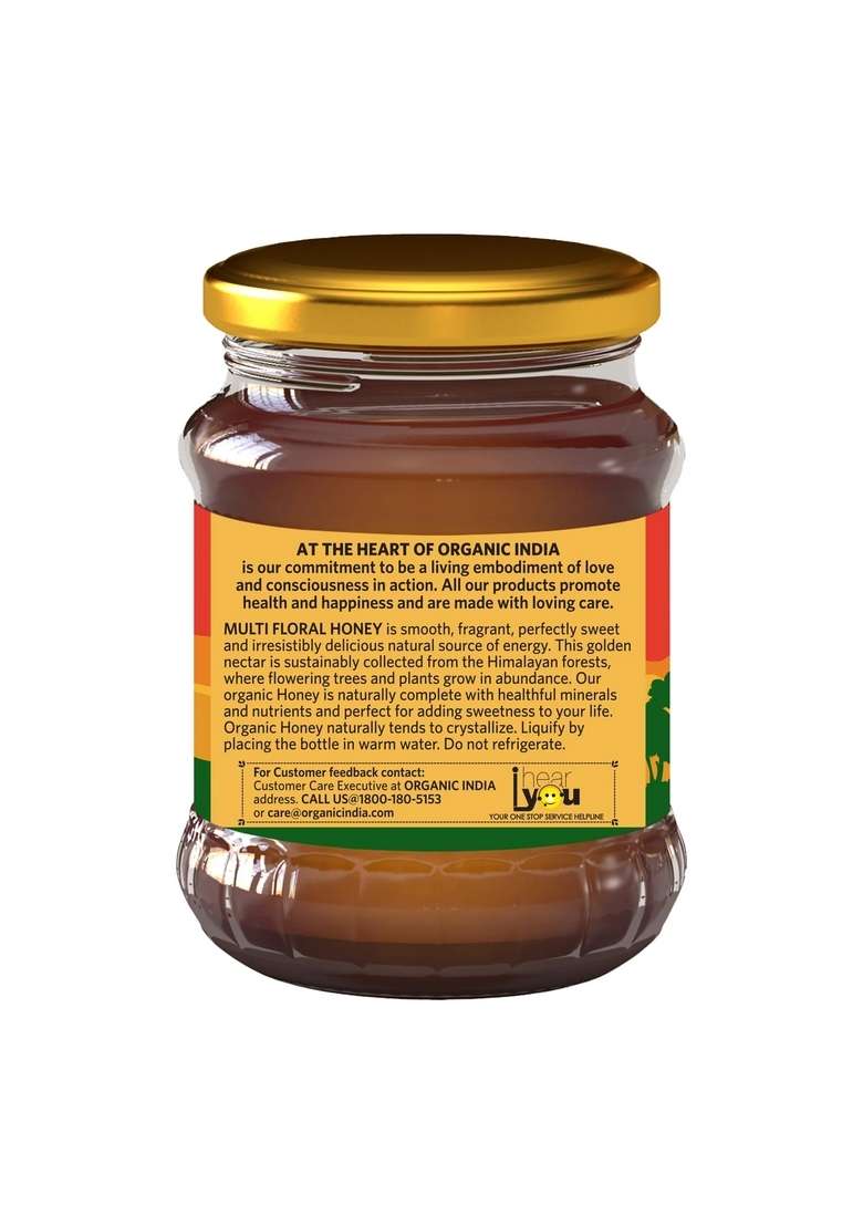 ORGANIC INDIA Combo Honey and Chyawanprash - Indya