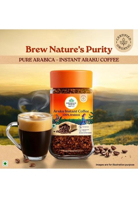 ORGANIC INDIA Araku Instant Coffee 50 g