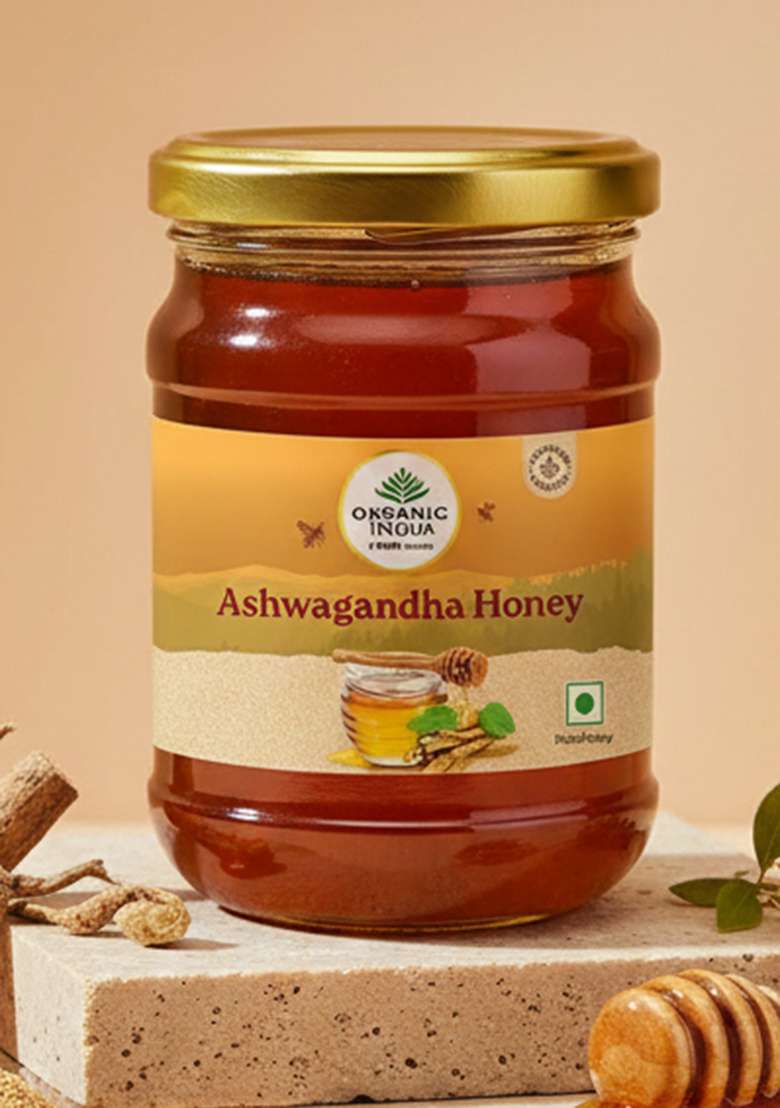 ORGANIC INDIA Ashwagandha Honey 125g Jar - Indya