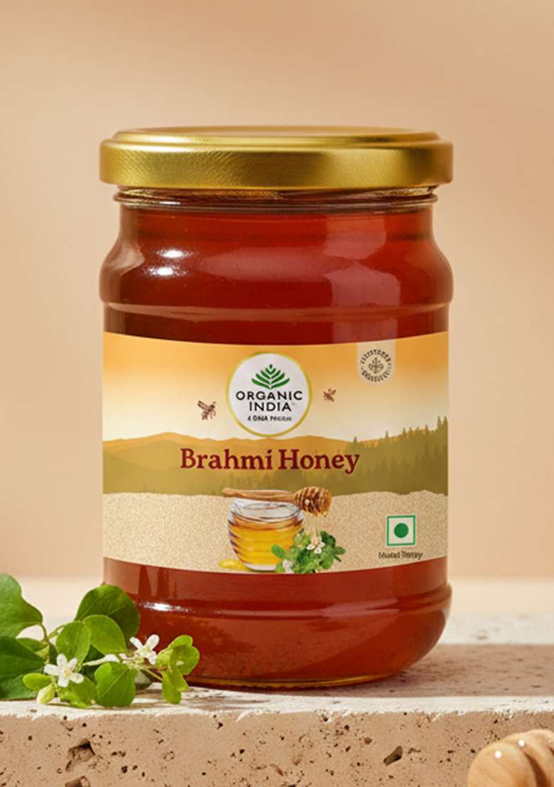 ORGANIC INDIA Brahmi Honey 125g Jar - Indya