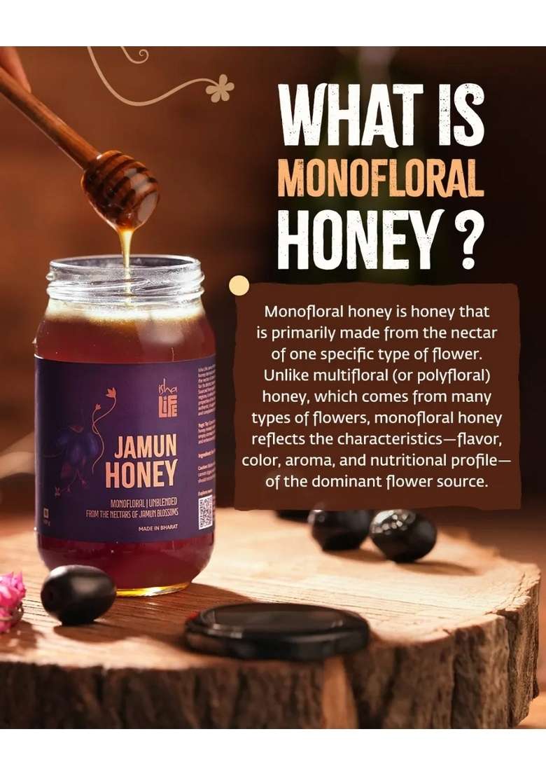 ISHALIFE Jamun Honey 500 gm - Indya