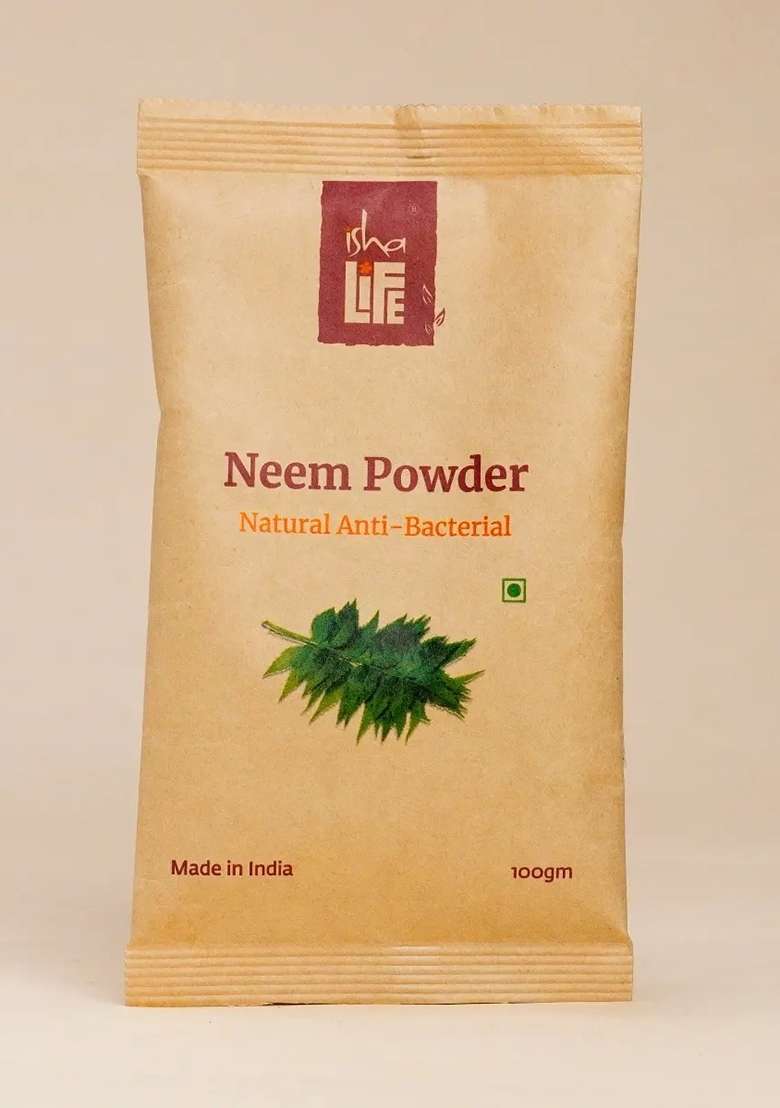 ISHALIFE Neem Powder Helps in daily detox (100gm) - Indya