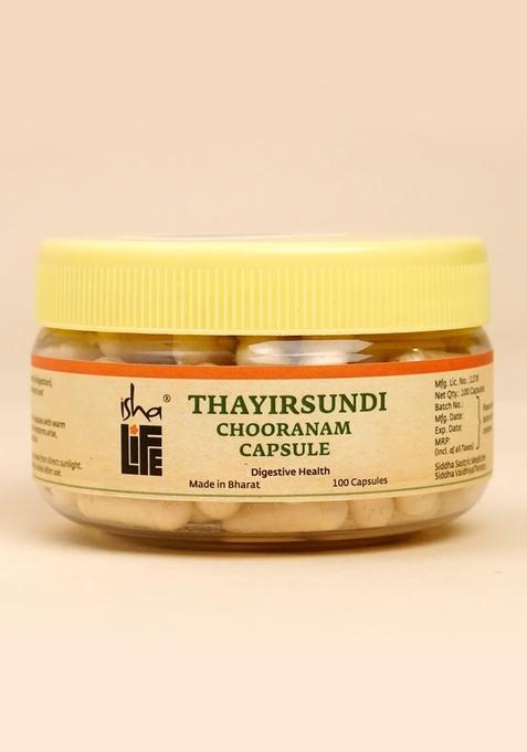 ISHALIFE Gas Relief Capsules (Thayir Sundi Chooranam)