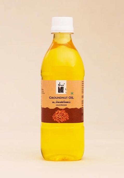 ISHALIFE Natural Cold pressed Groundnut Oil (500ml)