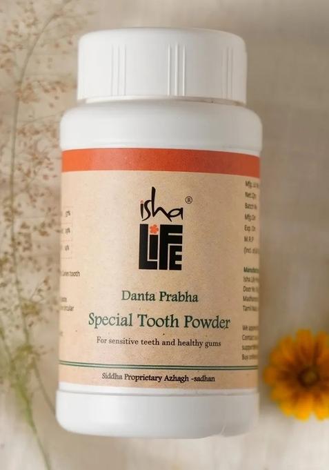 ISHALIFE Danta Prabha Special Tooth Powder, 50 gm