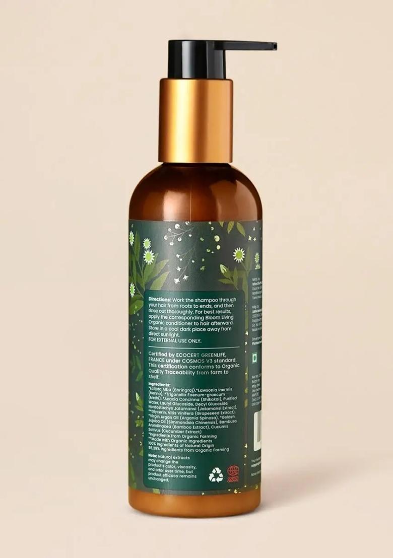 ISHALIFE Extra Nourishment & Protection Organic Shampoo with Bhringraj & Henna (All Hair Types)