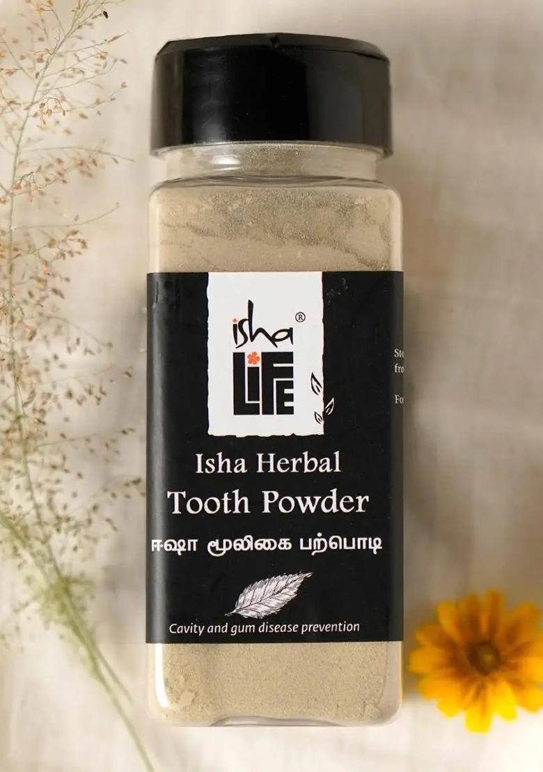 ISHALIFE Herbal Tooth Powder, 60 gm.