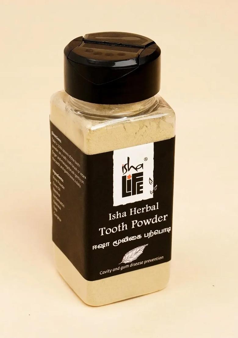 ISHALIFE Herbal Tooth Powder, 60 gm.
