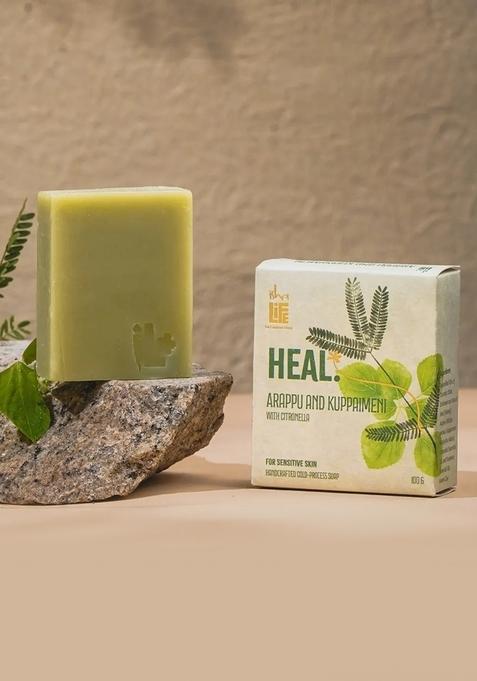 ISHALIFE HEAL. Arappu and Kuppaimeni with Citronella handcrafted soap
