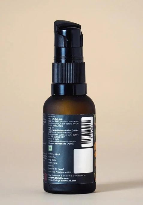 ISHALIFE Extra Nourishment & Protection Organic Hair Serum With Buriti Oil & Almond Oil (All Hair Types)