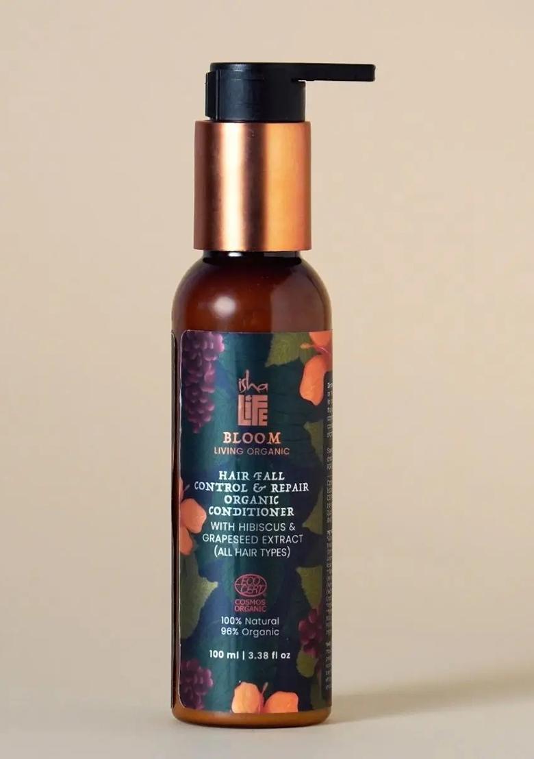 ISHALIFE Hair Fall Control & Repair Organic Conditioner with Hibiscus & Grapeseed Extract (All Hair Types)