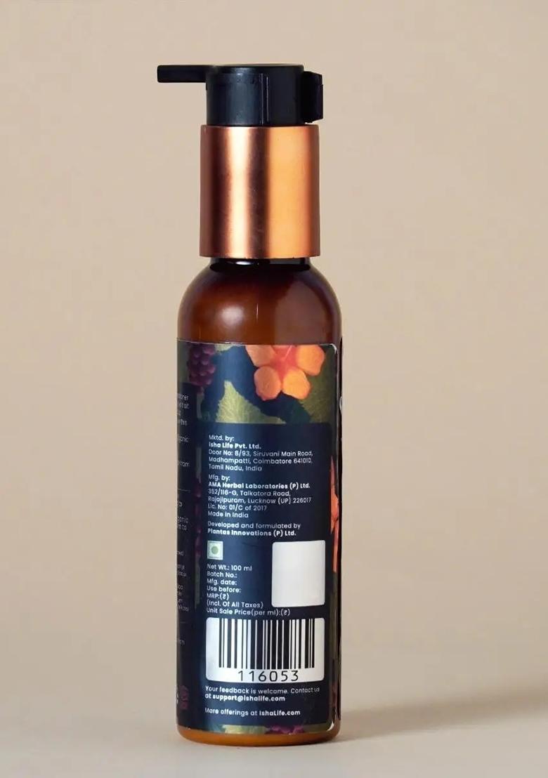 ISHALIFE Hair Fall Control & Repair Organic Conditioner with Hibiscus & Grapeseed Extract (All Hair Types)
