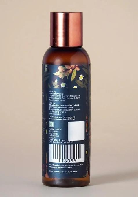 ISHALIFE Deep Nourishment Organic Hair Oil With Argan Oil & Bhringraj (All Hair Types)