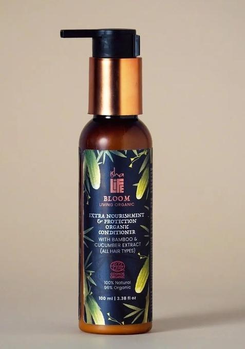 ISHALIFE Extra Nourishment & Protection Organic Hair Conditioner With Bamboo & Cucumber Extract (All Hair Types) - 100ml