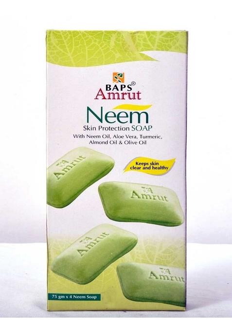 BAPS AMRUT Neem Soap -75 g * 4nos