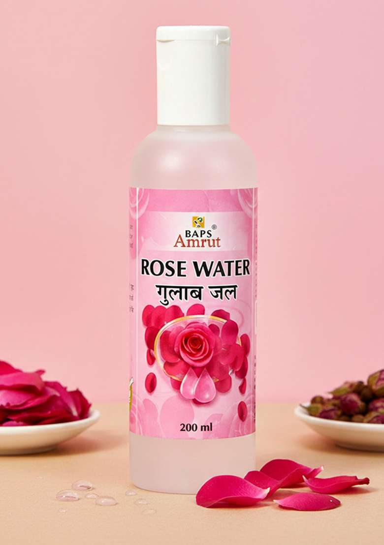 BAPS AMRUT Rose Water -200ml - Indya