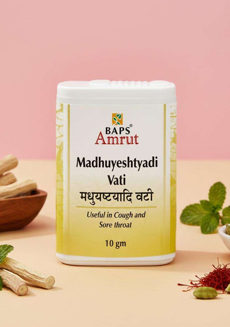 BAPS AMRUT Madhuyeshtyadi Vati-10 g - Indya