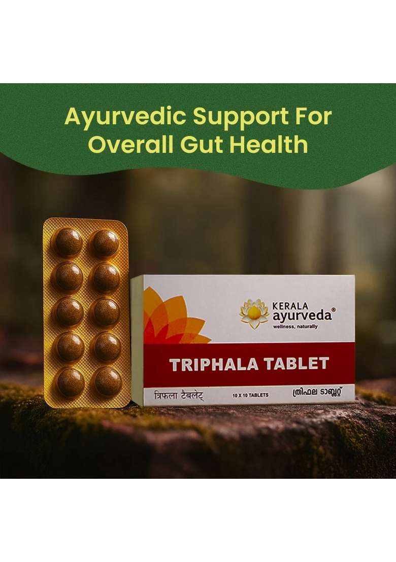 Keralaayurveda Triphala Tablets (100 Nos) - Indya