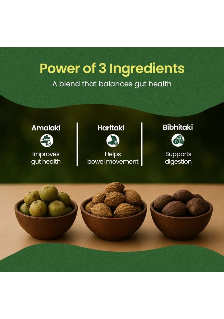 Keralaayurveda Triphala Tablets (100 Nos) - Indya