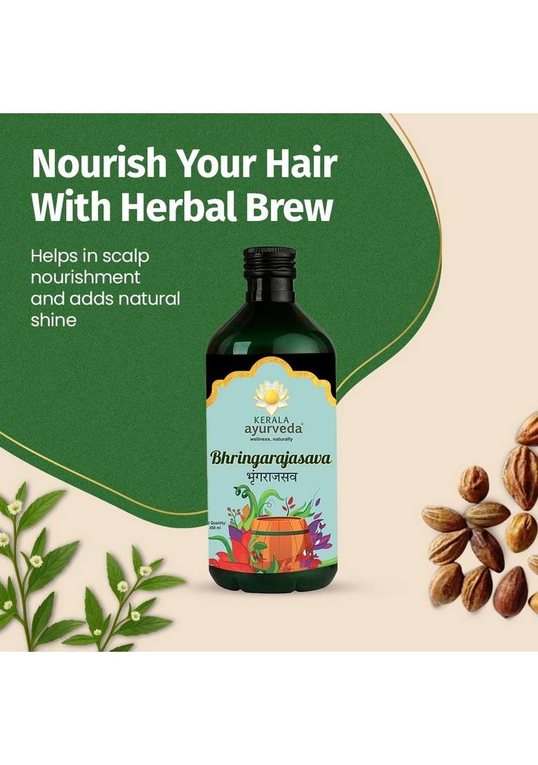 Keralaayurveda Bhringarajasava (450 Ml) - Indya