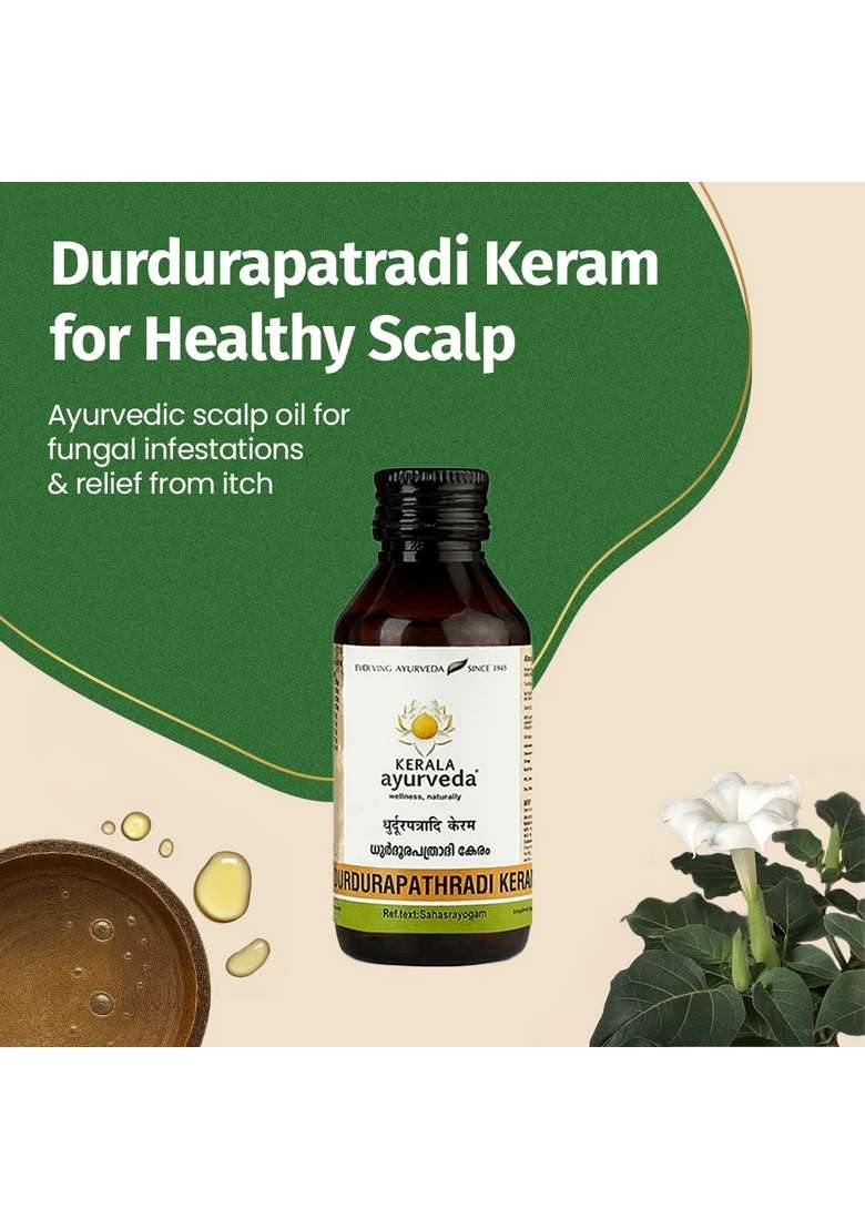 Keralaayurveda Durdurapatradi Keram (Oil-100 Ml) - Indya