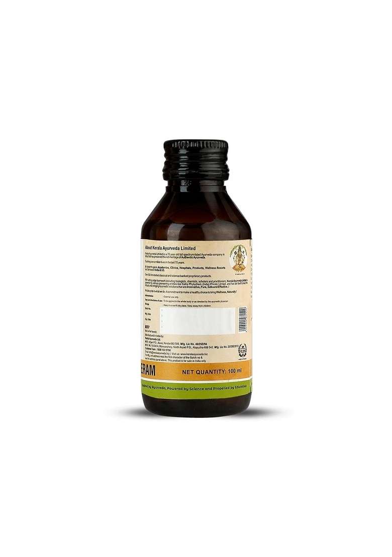 Keralaayurveda Durdurapatradi Keram (Oil-100 Ml) - Indya